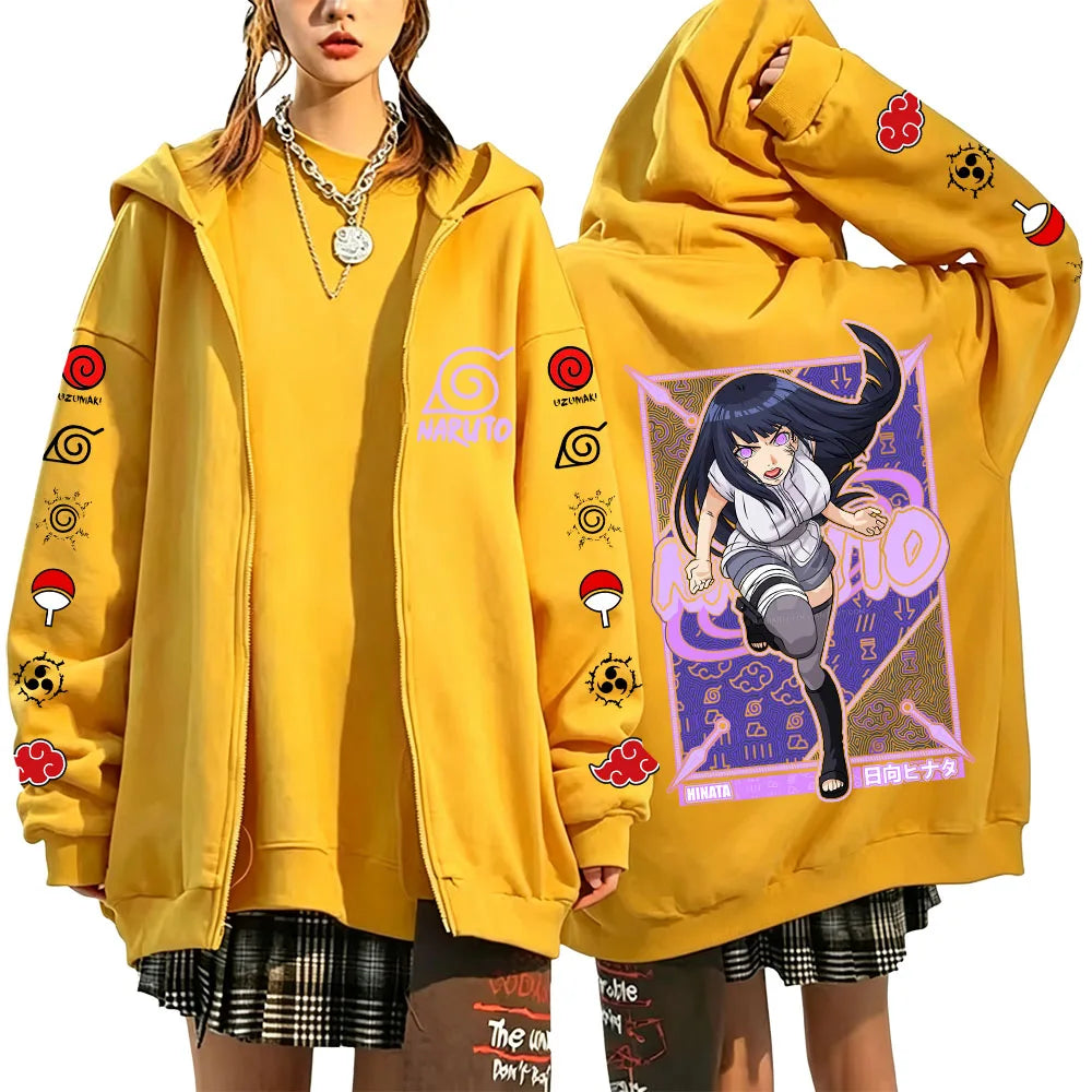 Hinata Zip Up Hoodie