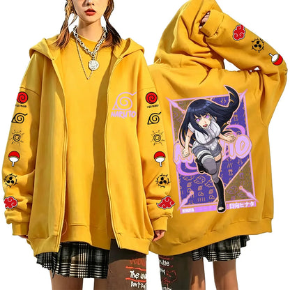 Hinata Zip Up Hoodie