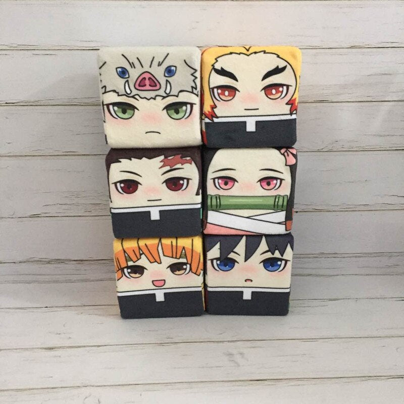 demon slayer Cube Plush Set