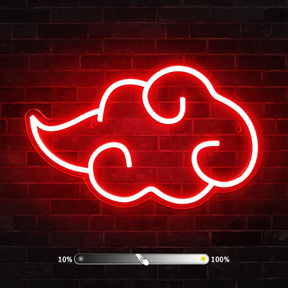 Akatsuki Cloud Neon Wall Art