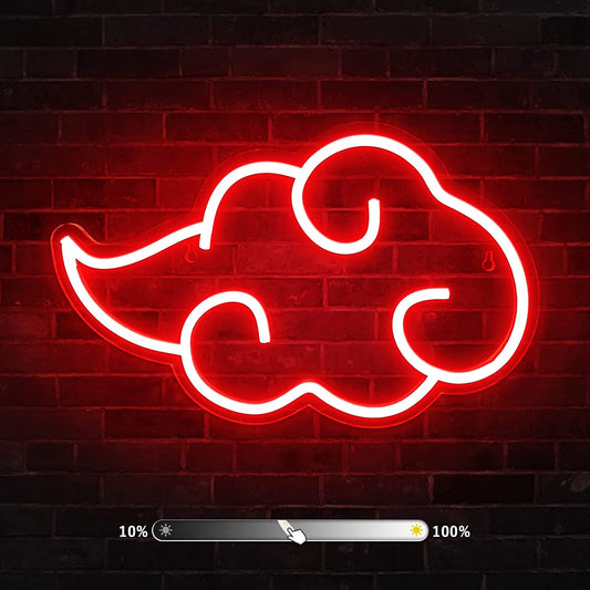 Akatsuki Cloud Neon Wall Art