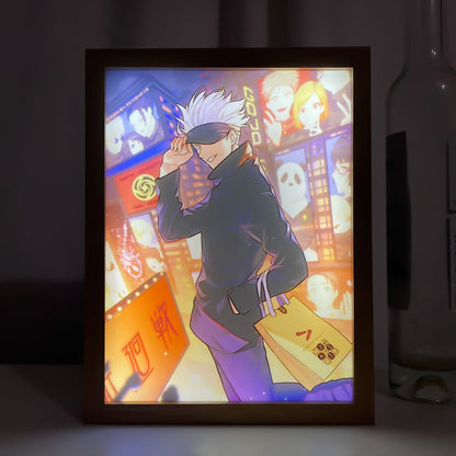 jujutsu kaisen glowing art