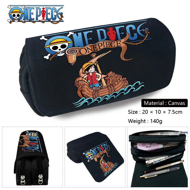 one piece School Pen Case