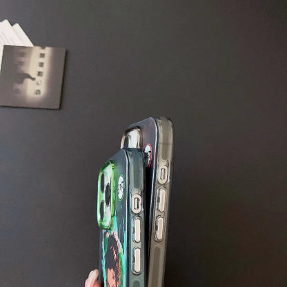 demon slayer Laser phone Case