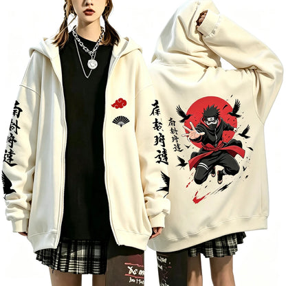 Obito Zip Up Hoodie