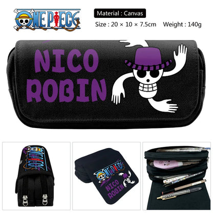 one piece School Pen Case