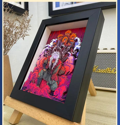 naruto 3d art piece