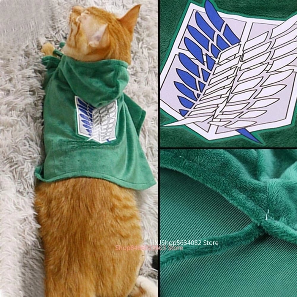 attack on titan Pet Cloak