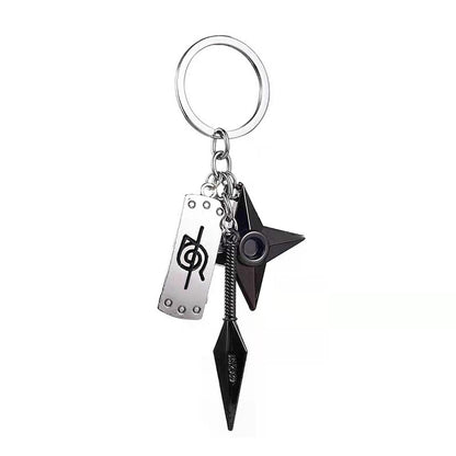 Naruto kunai Keychain Set