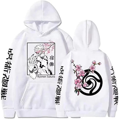 Sukuna Flower Hoodie