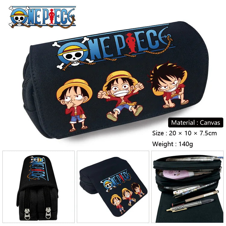 one piece School Pen Case