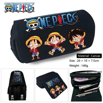 one piece School Pen Case