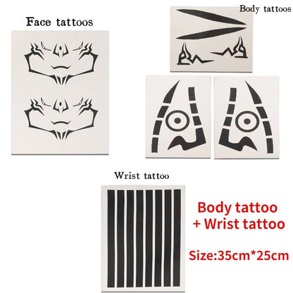 Sukuna Temporary Tattoos