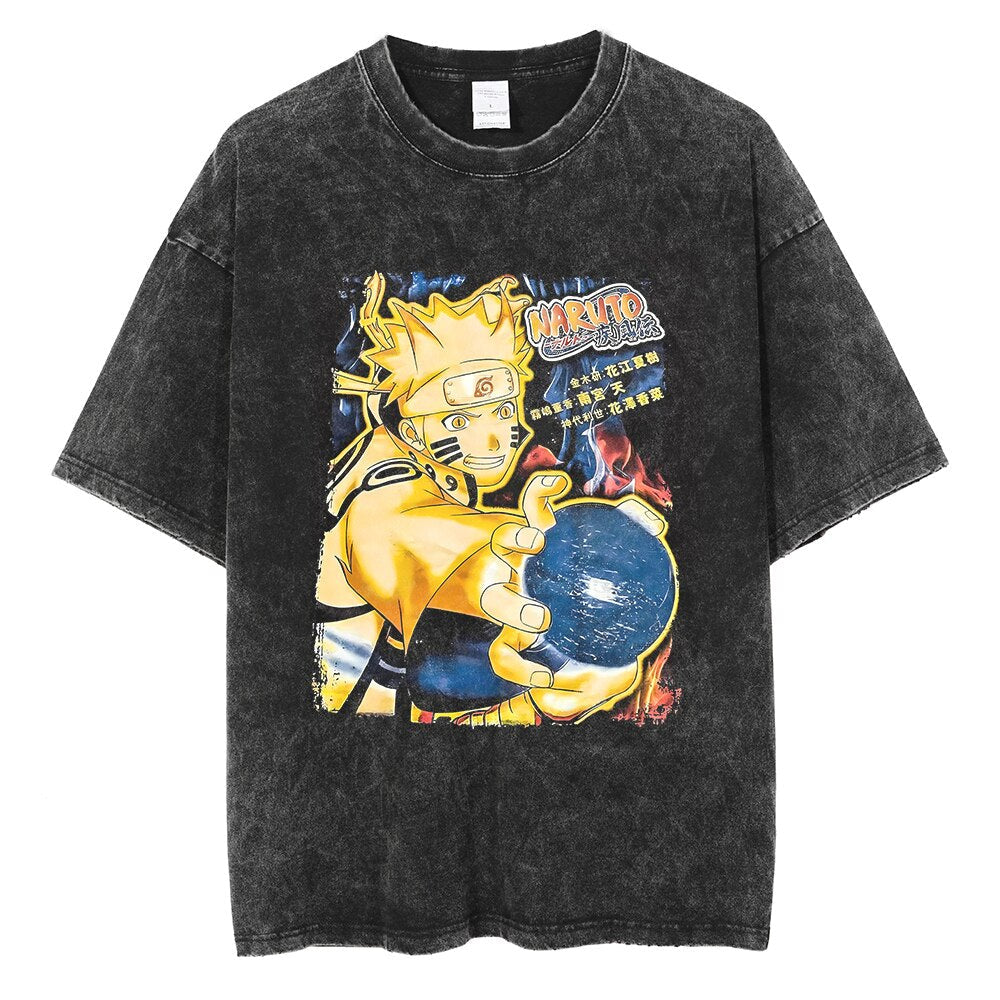 Vintage naruto Washed Tee