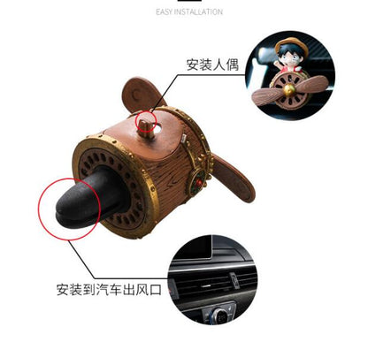 one piece car fan
