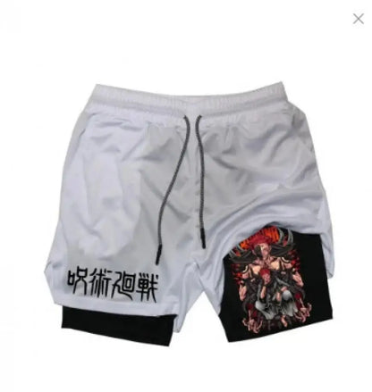 naruto gym shorts