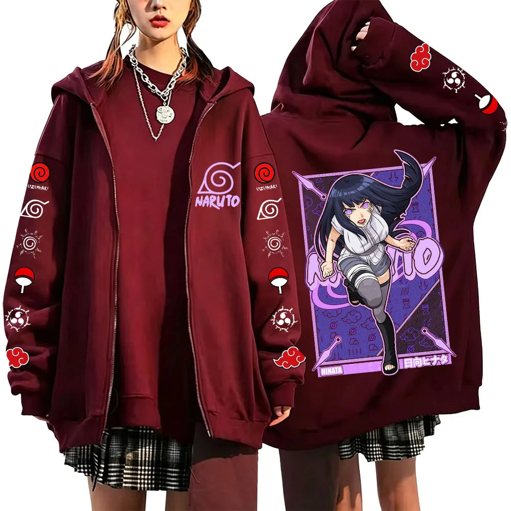 Hinata Zip Up Hoodie
