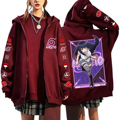 Hinata Zip Up Hoodie