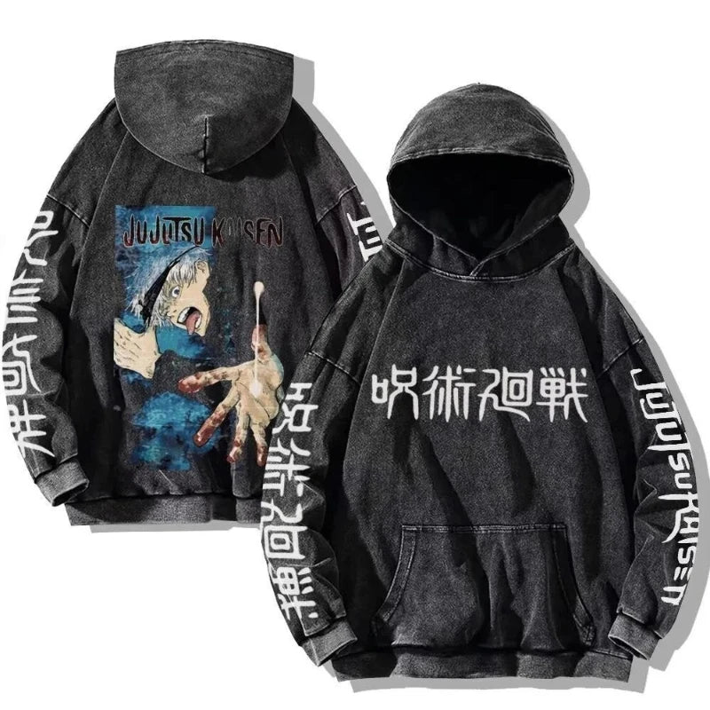 JJK Washed Hoodie