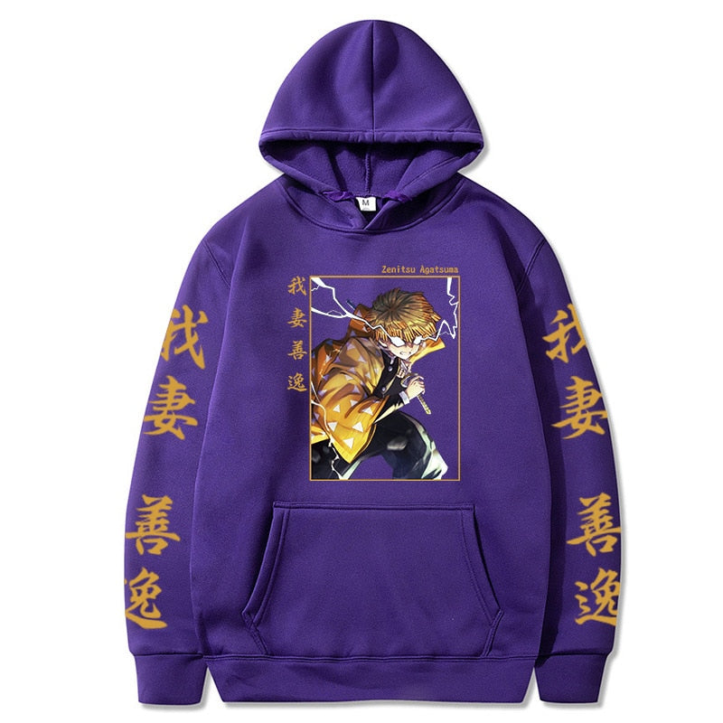 zenitsu training hoodie