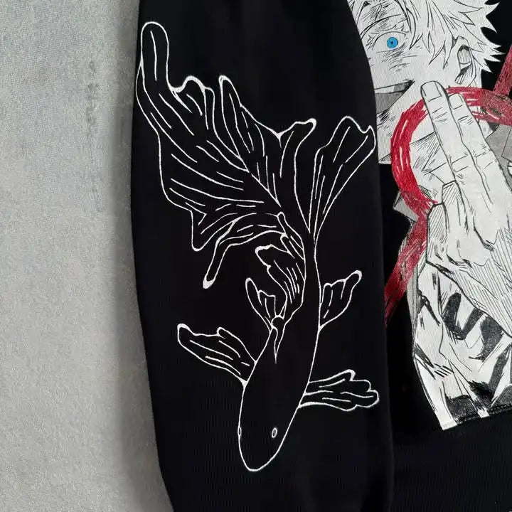 Gojo Satoru Vintage Hoodie