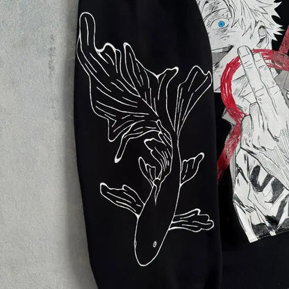 Gojo Satoru Vintage Hoodie