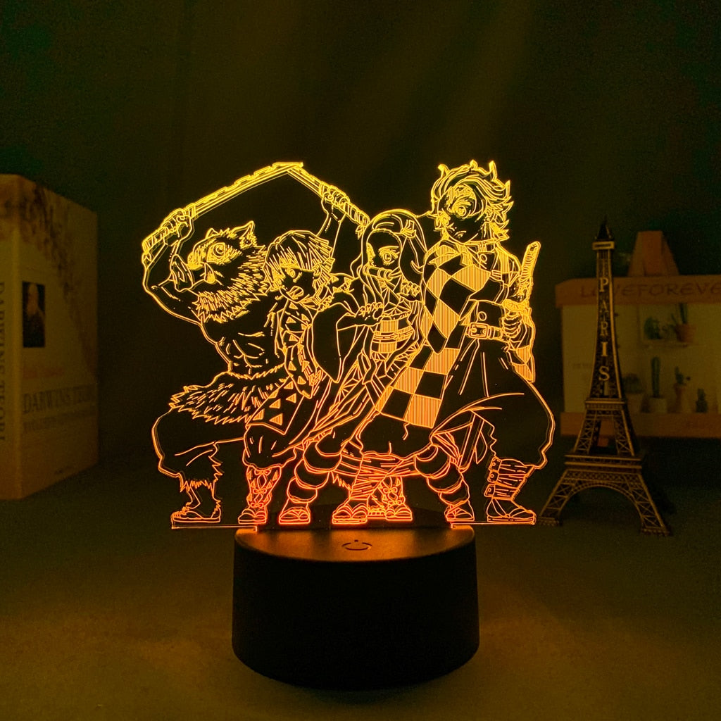 demon slayer lighting figure