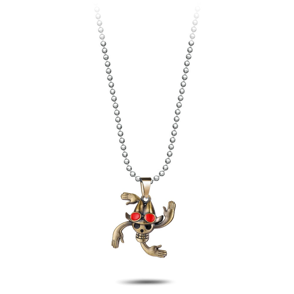 one piece silver necklace