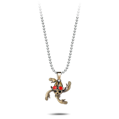one piece silver necklace