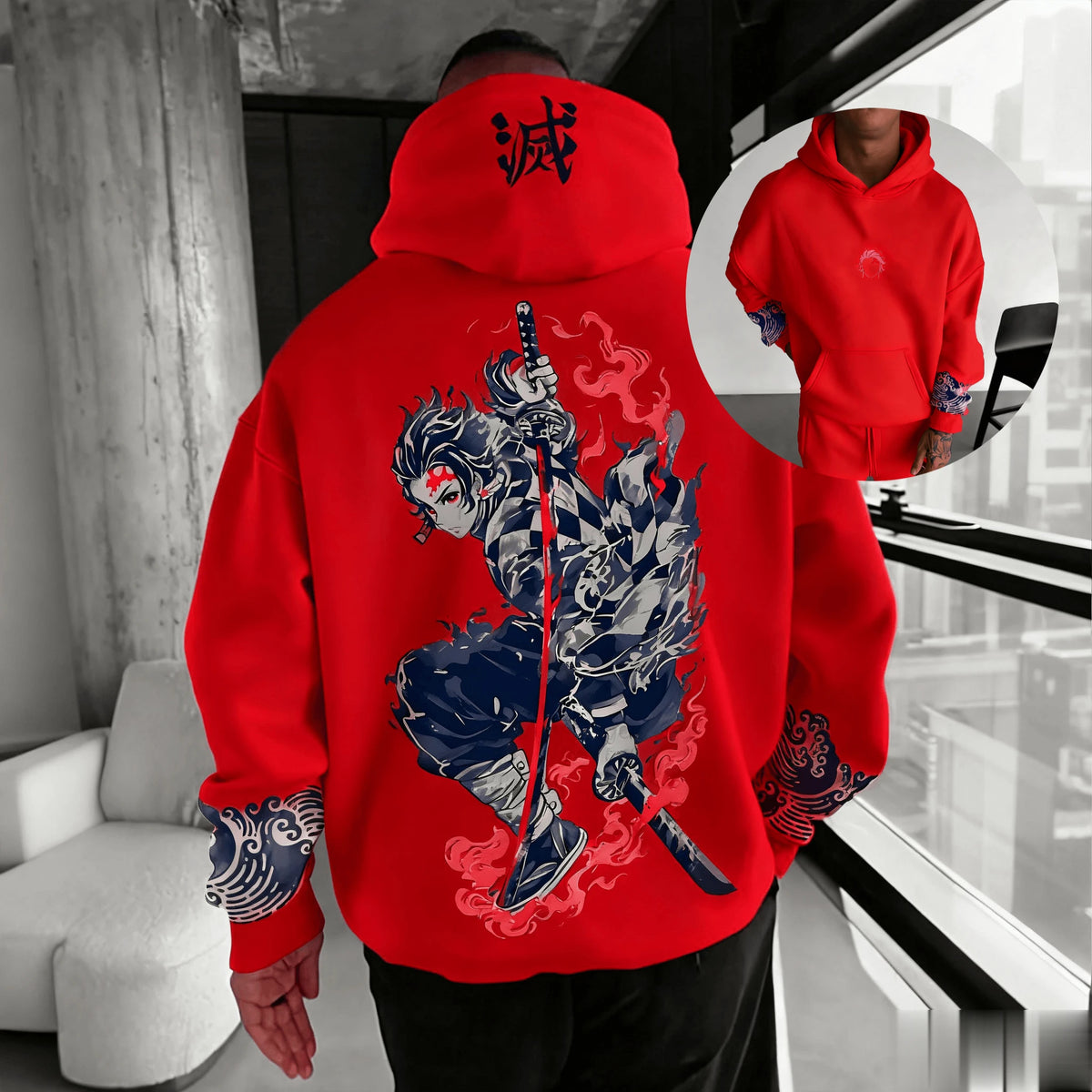 Tanjiro Katana Hoodie