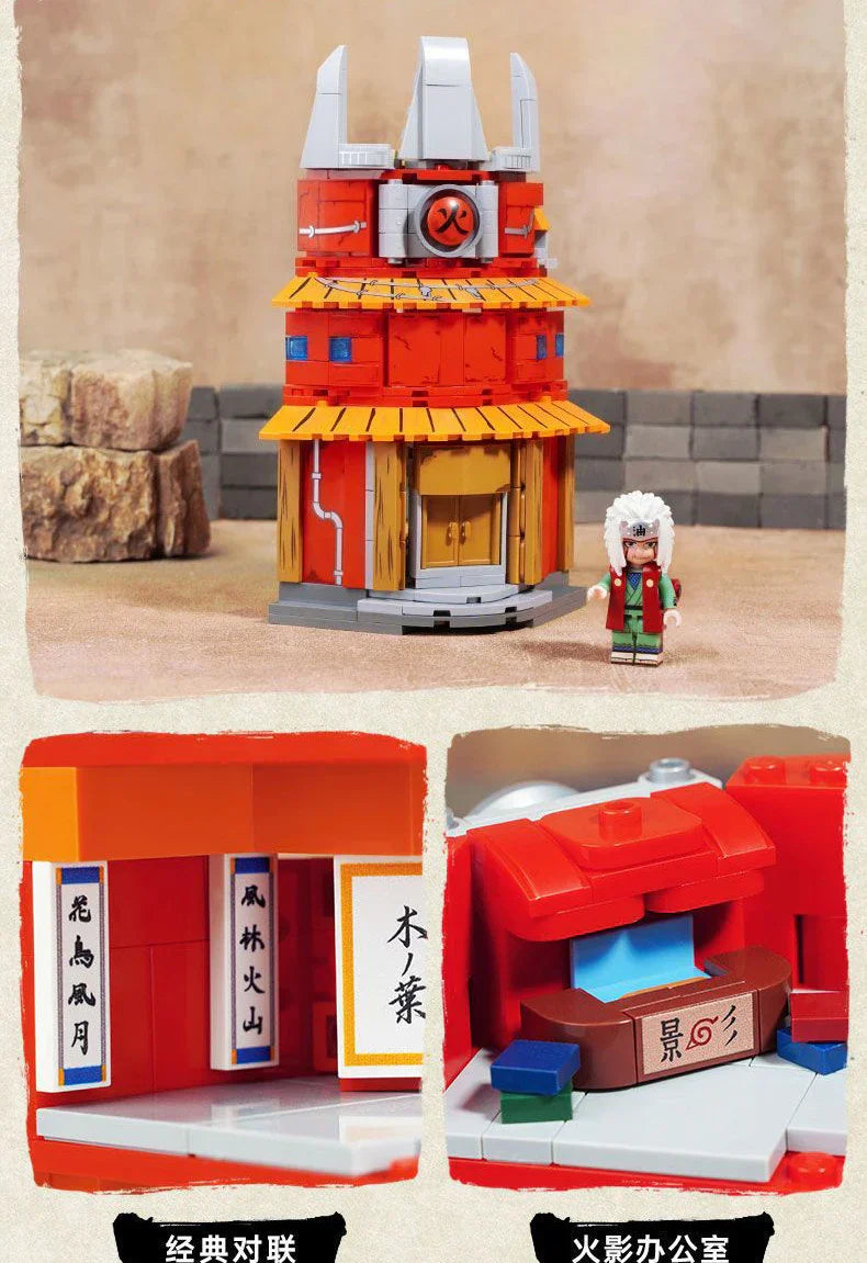 naruto shippuden Village building Blocks