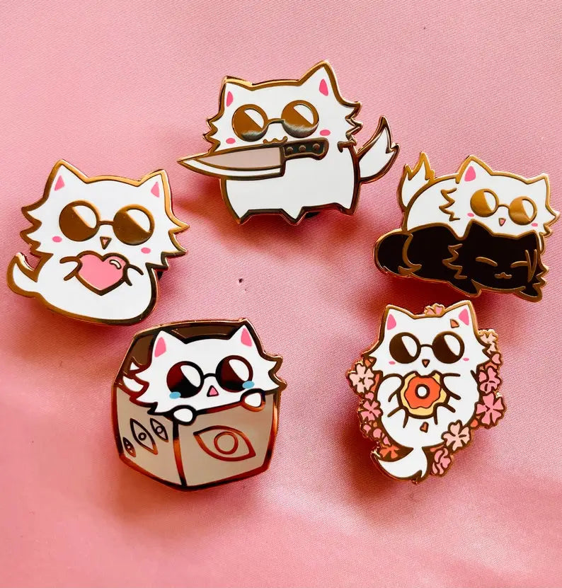 jujutsu kaisen Kitty Pins