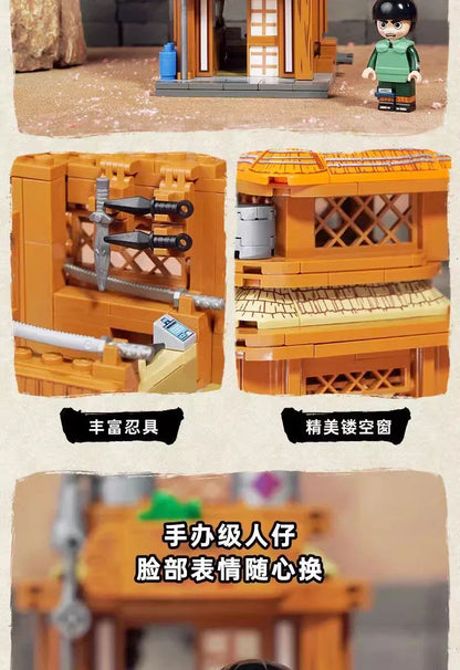 naruto shippuden Village building Blocks