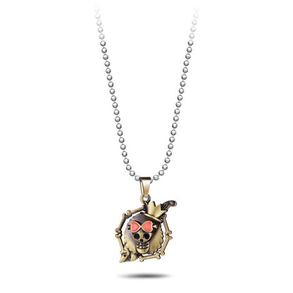 one piece silver necklace