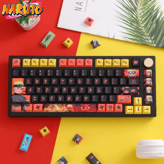 naruto themed Keycap Set