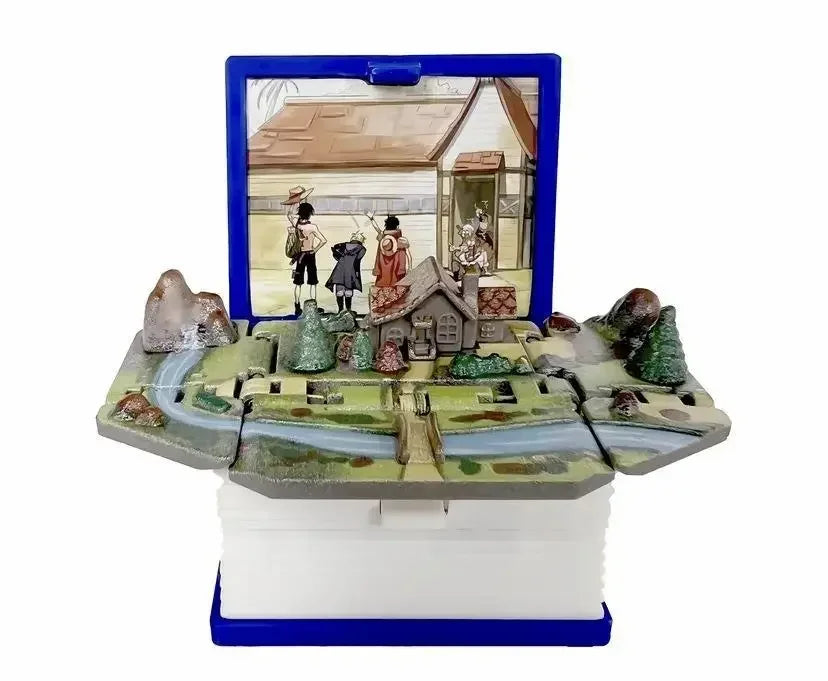3D one piece Ship Keychain