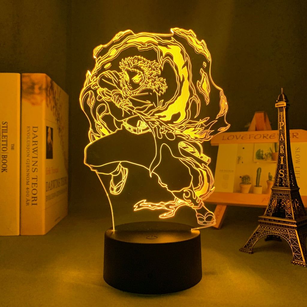 demon slayer lighting figure