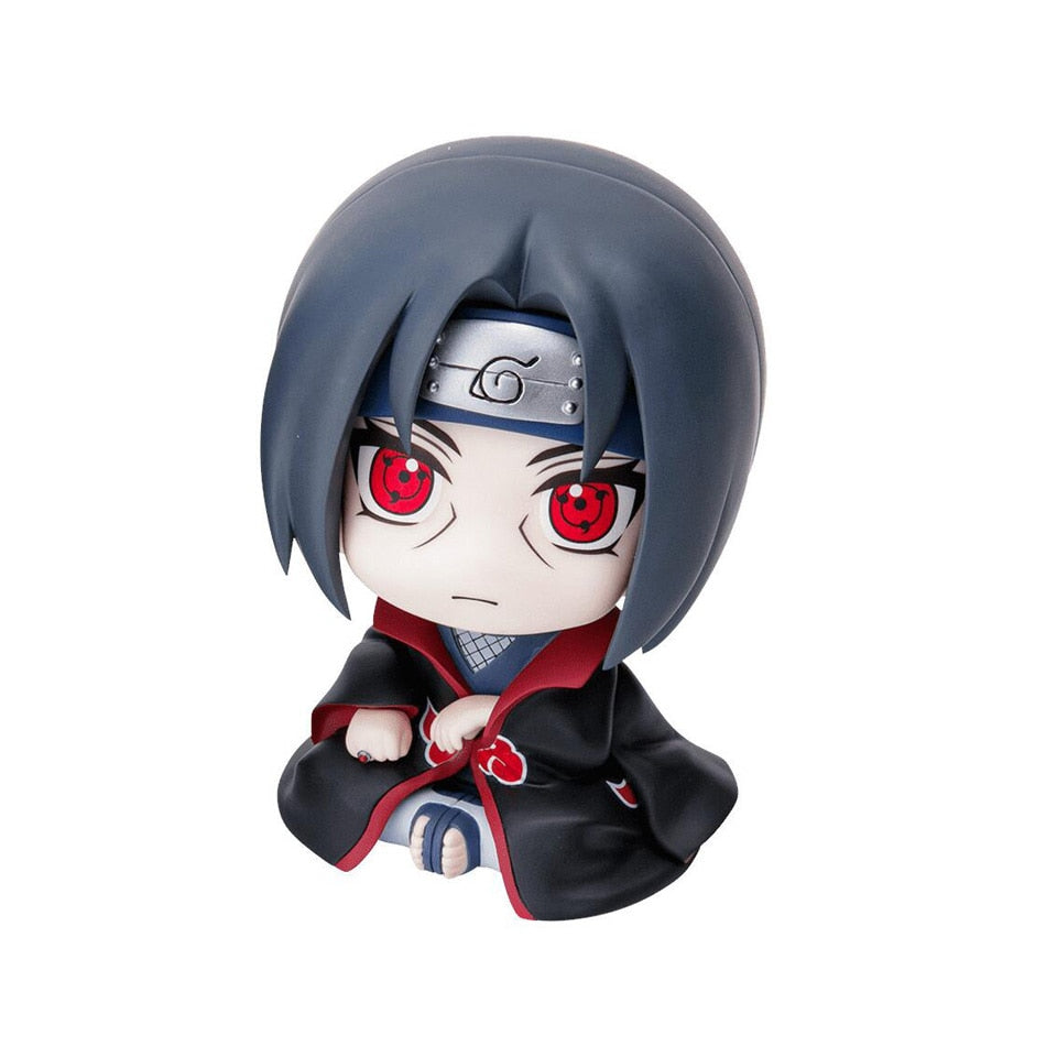 naruto and kakshi figurines