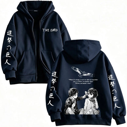 Mikasa & Eren Love Hoodie