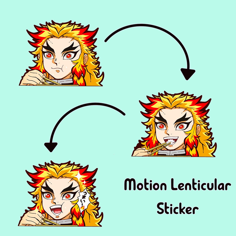 demon slayer motion sticker