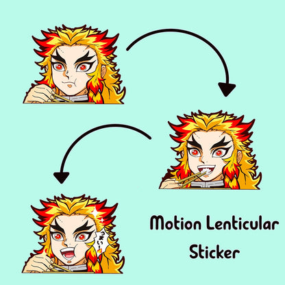 demon slayer motion sticker