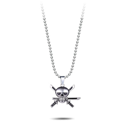 one piece silver necklace