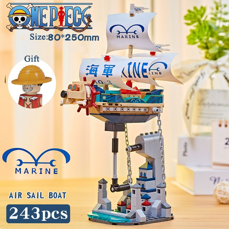one piece building blocks characters