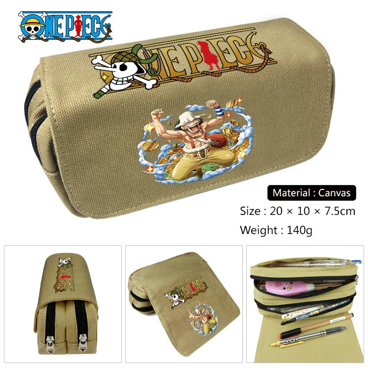 one piece School Pen Case