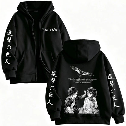 Mikasa & Eren Love Hoodie