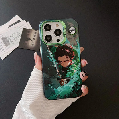 demon slayer Laser phone Case