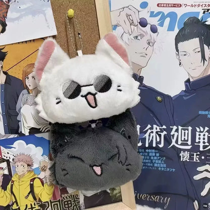 jujtsu kaisen kitten Plush Keychain