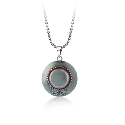 one piece silver necklace