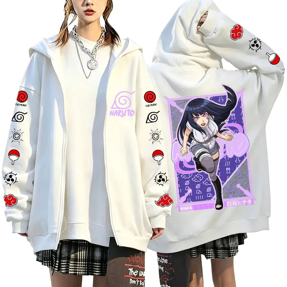 Hinata Zip Up Hoodie
