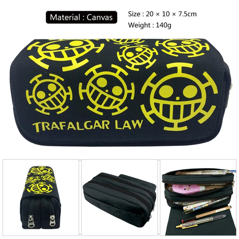 one piece School Pen Case